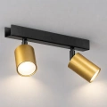 Lampa sufitowa - HUDSON czarny/złoty 2xGU10 - MLP0258