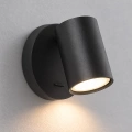 Lampa ścienna kinkiet GENESIS - 1xGU10 - Czarny z włącznikiem - ML2905 - świecenie
