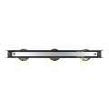 Lampa sufitowa - HUDSON czarny/złoty 3xGU10 - MLP0259