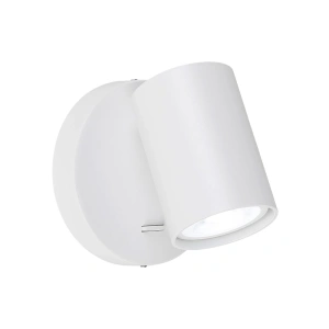 Lampa ścienna kinkiet GENESIS - 1xGU10 - Biały z włącznikiem - ML2906