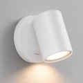 Lampa ścienna kinkiet GENESIS - 1xGU10 - Biały z włącznikiem - ML2906 - świecenie