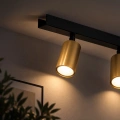 Lampa sufitowa - HUDSON czarny/złoty 4xGU10 - MLP0260 - realizacja