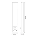 Lampa podszafkowa - VIRO biały 3CCT 20cm dwupak - EKB2576 - wymiary