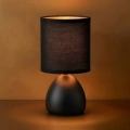 Lampka nocna LED SABRINA 1xE14 - Czarny - ML2770 - świecenie