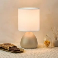 Lampka nocna LED SABRINA 1xE14 - Taupe - ML2771 - świecenie