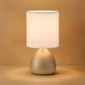 Lampka nocna LED SABRINA 1xE14 - Taupe - ML2771- świecenie