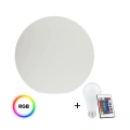 Świecąca kula ogrodowa GLOBO Fi300 IP44 z żarówką RGB A60 10W i pilotem - EKO1365 - zestaw