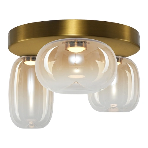 Lampa sufitowa - VASO amber 12W LED - ML1414