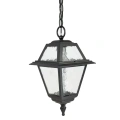 Lampa ogrodowa wisząca 1x E27 - WITRAŻ K 1018/1/N