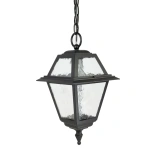 Lampa ogrodowa wisząca 1x E27 - WITRAŻ K 1018/1/N