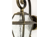 Lampa elewacyjna 1x E27 - WITRAŻ K 3012/1/N - patyna antyk