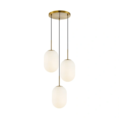 Lampa wisząca LED ALIAS 3xE14 Koło - Złoty - ML0315
