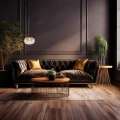 Lampa wisząca - VASO 1 amber 4W LED - ML1399 - realizacja