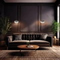Lampa wisząca - VASO 1 smoked 4W LED - ML1397 - realizacja