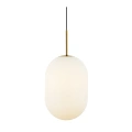 Lampa wisząca LED ALIAS 1xE14 Fi240 - Złoty - ML0318 - klosz