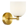 Lampa ścienna - Kinkiet LED ALIAS 1xG9 - Złoty - ML0319 - klosz