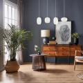 Lampa wisząca - VASO biały 15W LED - ML1406 - realizacja