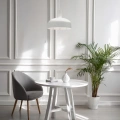 Lampa wisząca LED VISBY 1xE27 - Biały - MLP1552- realizacja