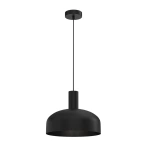 Lampa wisząca LED VISBY 1xE27 - Czarny - MLP1553