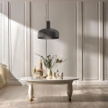 Lampa wisząca LED VISBY 1xE27 - Czarny - MLP1553 - realizacja