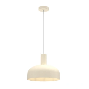Lampa wisząca LED VISBY 1xE27 - Kremowy - MLP1554