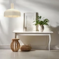 Lampa wisząca LED VISBY 1xE27 - Kremowy - MLP1554 - realizacja