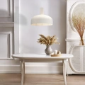 Lampa wisząca LED VISBY 1xE27 - Kremowy - MLP1554 -realizacja