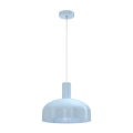 Lampa wisząca LED VISBY 1xE27 - Błękitny - MLP1556