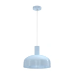 Lampa wisząca LED VISBY 1xE27 - Błękitny - MLP1556
