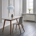 Lampa wisząca LED VISBY 1xE27 - Błękitny - MLP1556 -realizacja