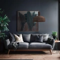 Lampa wisząca LED VISBY 1xE27 - Czekoladowy - MLP1557 - realizacja