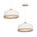 Lampa wisząca LED STUDIO 1xE27 - Biały - MLP8848 -klosze