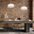 Lampa wisząca LED STUDIO 1xE27 - Biały - MLP8848 -realizacja
