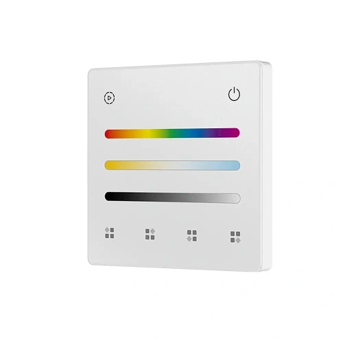 Panel LED naścienny - RGB+CCT - 4 strefy / 4 sceny - 3V - TL5(W)