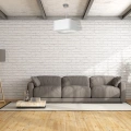 Lampa wisząca - NAPOLI biały/chrom 1xE27 - ML6362 - realizacja
