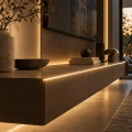 Taśma LED COB Side View Slim 4mm 24V 4W 61lm/W ciepła 2700K CRI90+ - przykład zastosowania
