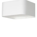 Lampa sufitowa - NAPOLI biały/chrom 1xE27 - ML6361