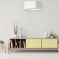 Lampa sufitowa - NAPOLI biały/chrom 1xE27 - ML6361 - realizacja