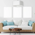 Lampa sufitowa - NAPOLI biały/chrom 1xE27 - ML6361 - realizacja
