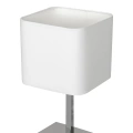 Lampa biurkowa - NAPOLI biały/chrom 1xE27 - ML6363