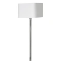 Lampa podłogowa - NAPOLI biały/chrom 1xE27 - ML6364