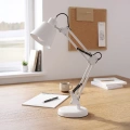 Lampa biurkowa - PRIMUS biały 1xE27 - ML2942 - realizacja