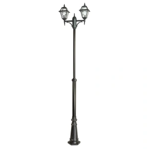 Lampa ogrodowa - parkowa stojąca regulowana 2x E27 - WITRAŻ OGMW 2 N