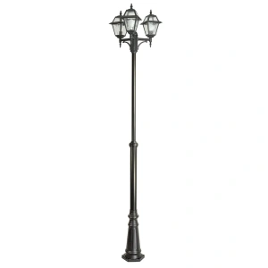 Lampa ogrodowa - parkowa stojąca regulowana 3x E27 - WITRAŻ OGMW 3 N