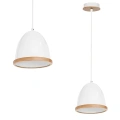 Lampa wisząca LED STUDIO 1xE27 - Biały - MLP8849