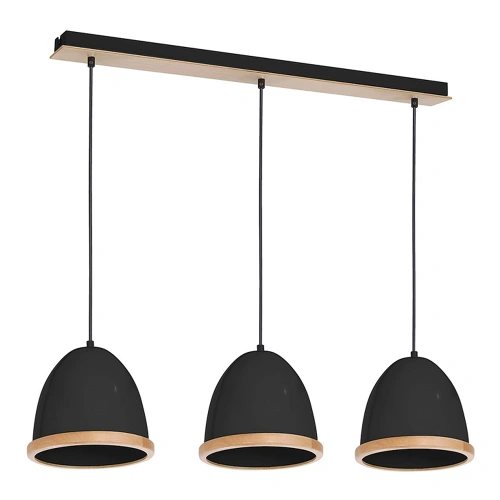 Lampa wisząca STUDIO 3xE27 - czarny - MLP8853
