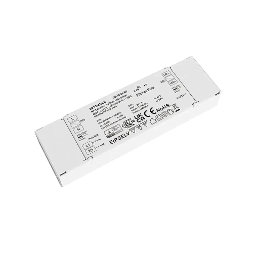Ściemniacz z zasilaczem napięciowym LED - 24V 40W - 230V - DB-40-24-RF