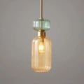 Lampa wisząca MOLLY - 1xE14 - amber - ML1823