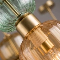 Lampa wisząca MOLLY - 1xE14 - amber - ML1823