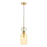 Lampa wisząca MOLLY - 1xE14 - amber - ML1823